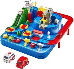 Sakuya Car Race Tracks for Boys Car Adventure Toys
