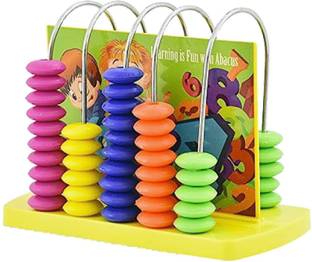 ParshvGroups Educational Abacus 5 Rod, Abacus Tool for Kids, Early Educational Tool