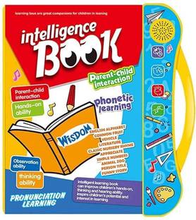 Space Age Intelligence Book for Children, English Letters & Words Learning E-Book