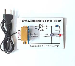 ERHIndia Half and Full Wave Rectifier Bridge Working Model Kit Project Class 12