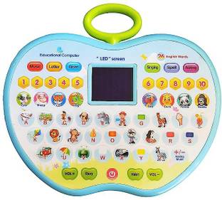 MAA INTERPRISE EDUCATIONAL COMPUTER ABC AND 123 LEARNING KIDS LAPTOP WITH LED DISPLAY AND MUSIC