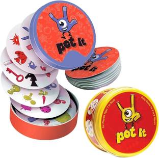 Super Toy Dobble Spot It Matching Card Game for Kids and Adults | Fun Visual Puzzle Game