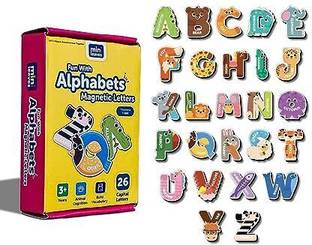 Minileaves Early Child Development Toys A-Z Alphabet Letters Magnets Refrigerator Magnets