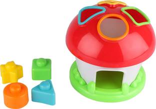 SIMBA ABC Colorful Shape Sorting Mushroom Learning Game For Kids