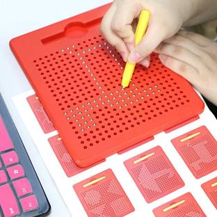 Toyporium MagPad Play Magnetic Drawing Board - Erasable Doodle Writing Pad for Kids|39
