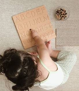 FORSIKHA Alphabet Tracing Board AtoZ Letter Educational Slate Writing Learning Board Game