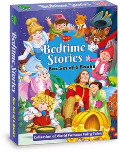 Bedtime Stories Box Set | Collection Of World Famous Fairy Tales | Set Of 6 Books | Fairy Tales Box
