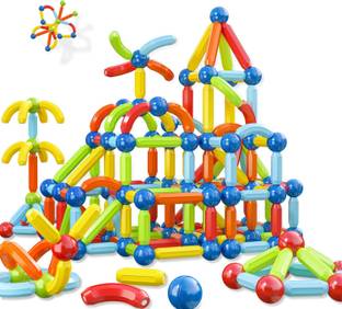 Pixel Toys Magnetic stick building blocks, Learning Toys 24 pcs