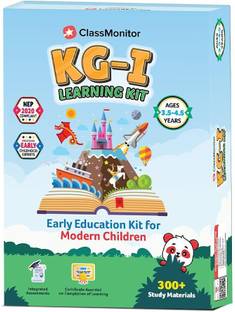 ClassMonitor 300+ Activity For Age 3.5-5.5 Years KG1 Learning Kit for Kids