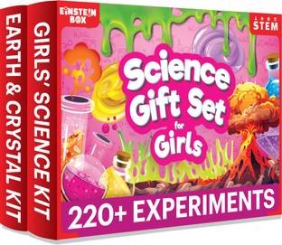 Einstein Box Science Gift Set for Girls Ages 6 -14 Years|2-in-1 Learning Set |