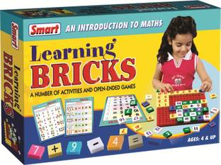 Creatives Smart Learning Bricks | Numbers & Math Games | Ages 4+