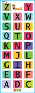 ZEZBY Premium Jumbo ABCD Play Mat, Game for Kids, Adults, Indoor-Outdoor Game Mat
