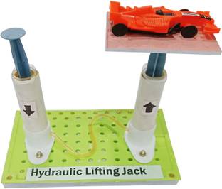 MELODY's Hydraulic Lifting Jack Physics Science Working Project. Activity Game.