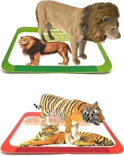 BLADEKING BEYS animals toys for kids - card games augmented reality wild animals toys for kids