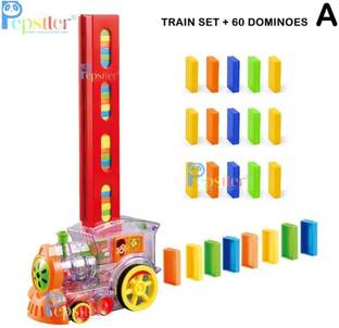 Pepstter Set Kids Sound Light Automatic Laying Colorful Blocks Game