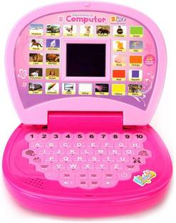 KELOSK Computer Toy for Kids Learning Laptop With Mouse Study Game