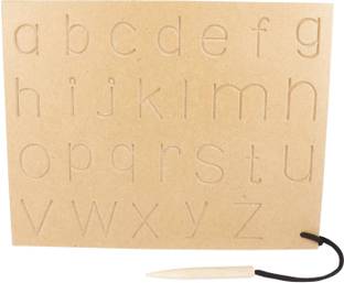 FORSIKHA ABC Trace Letters Small Alphabet Writing Practice Tracing Learning Board Slate