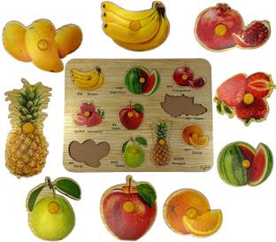 Cyrus fruit Wooden Puzzle Toy , Jigsaw Preschool & Playgroup Educational Puzzles kids