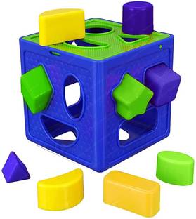 PRIMEFAIR Shape Cube Different Color - Kids Activity Toys - Learning and Educational Toys