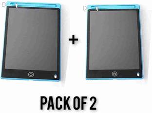 ATULNET LCD Writing Tablet Pad, 8.5 Inch Doodle Board with Pen, E-Note Pad Blue PACK OF2
