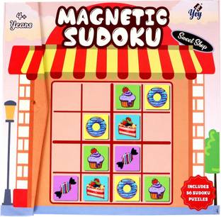 Yey Sudoku Book Game for Kids,Travel Game,Brain Games Brain Booster, Educational toy