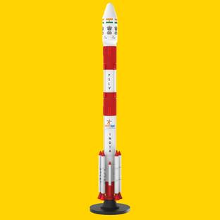 Square Drop PSLV - Polar Satellite Launch Vehicle - Aditya L1 Mission - Prototype Model