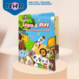 NHR Learn & Play Interactive Musical English Educational Learning Book for 2 Year+