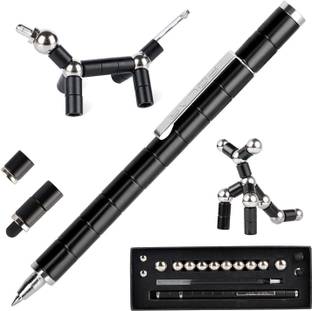NISHIV Toy Pen, Decompression Magnetic Metal Pen, Eliminate Pressure Fidget Gadget