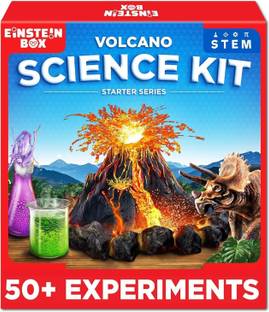 Einstein Box Volcano Science Starter Kit for 6 to 15 Year Olds|