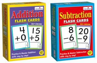 CREATIVE'S Math's Flash Cards - Addition & Subtraction