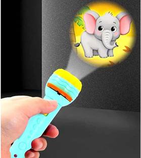CountryLink Projector Flashlight Torch Night Light Toy Education Learning,multicolour,1