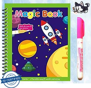 Little Olive DIY Magic Colouring Book | Theme Space | 3 years and Above.