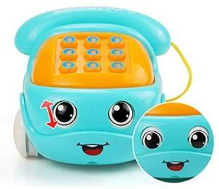 HEZKOL Telephone Type Light & Sound Toys | Attractive Different Phone Toys for Kids