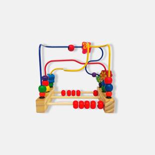 erenjoy Wooden Beads Maze - Montessori Educational Toy For Babies