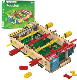 Smartivity DIY Foosball, Mini Football, Soccer Table STEM Educational Fun Toys, Educational & Construction based Activity Game for Kids 6 to 14, Gifts for Boys & Girls, Learn Science Engineering Project, Made in India