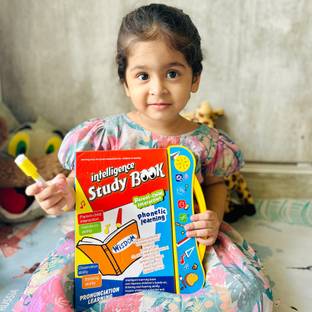 WISHLUCK Interactive Intelligence Sound Book–Phonetic Learning & Educational Toy for Kids