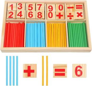 Engage Kids with Colorful Counting Sticks - Math Educational Toy