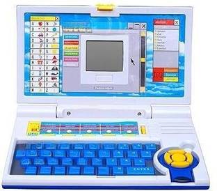 slenderopal LCD Display 20 Activity Education Laptop Computer Toy with Mouse U& LCD Display