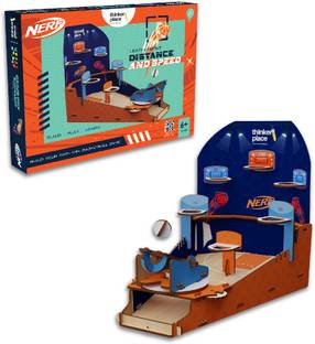 ThinkerPlace Nerf DIY STEM Educational Basketball Frenzy Toy for 6+ Years Kids