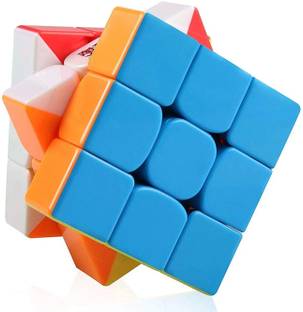 KOBBET High Speed Sticker less Magic 3x3x3 Brainstorming fantasy Puzzle Cube for|Puzzles,Skill Development,Hand Eye cordination, Non-Toxic | Brain Building |Creative |Learning toy|Educational toy
