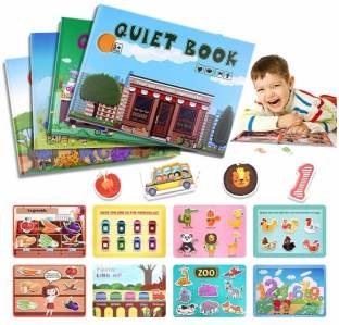 Sitrus Quiet Book for Toddlers Busy Book for Kids to Develop Learning Skills