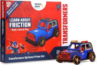 ThinkerPlace Transformers Optimus Prime DIY Car Kit | Build, Learn & Play