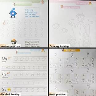 Labhimpex 607-Numbers Drawing Math Alphabet Math For Preschoolers With A31-607-AA-2707-A