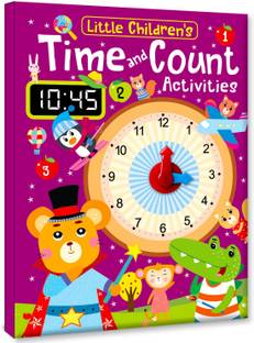 HELLO FRIEND Learn Time and Counting Activity Book Clock, Learning Source, Math’s.