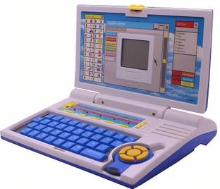 kinegic English Learner Laptop & Keyboard, Mouse Control, 20 Activities For Learn & Play