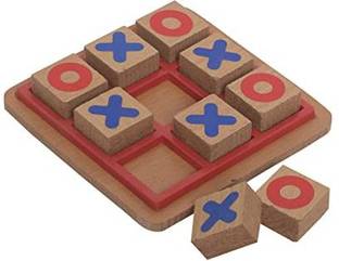 TRU TOYS Wooden tic tak Toe Gifting for Birthday Wooden Learning Toys Gifts (1 Pieces)