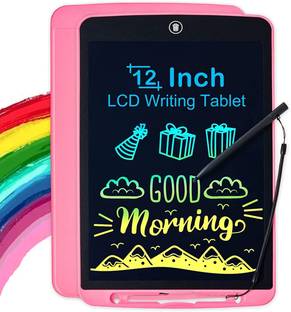 LICHEE 12" LCD E-Writing Tablet Ultra Thin Erasable Writing & Drawing Pad for Kids