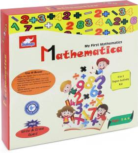 Skaleups Mathematica 4 in 1 Maths Activity Box With 30 Jigsaw Puzzles