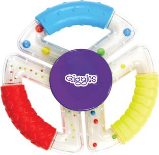 Giggles Sensory Rattle | 3 Different rattles | Perfect for Little Hands | 6 Months+