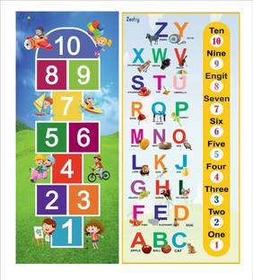 ZEZBY Premium Jumbo Play Mat, Game for Kids, Adults, Indoor-Outdoor Game Mat